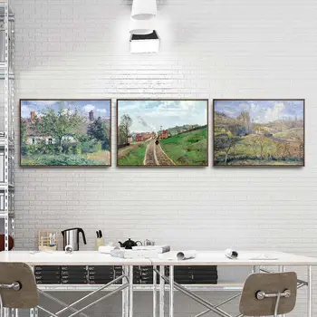 Decoração de casa de Arte de Parede, Fotos de Sala de estar Cartaz Impressão de Lona Impressões Paintingsn francês Camille Pissarro 5