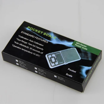 Electronic Display LCD Escala de Bolso Mini Balança Digital para Jóias Escala da Cozinha de 200 g/0,01 g
