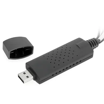 USB 2.0 de Vídeo DVR Adaptador com Áudio, Placa de Captura de TV, DVD, VHS Captura De V Deo Cartão de AV para Computador 2.0 EasyCAP