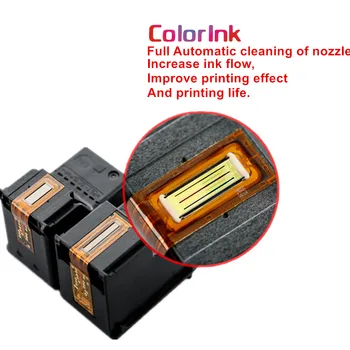 ColorInk 2pack 650XL 650 cartucho de jato de tinta para HP 650XL Para HP Deskjet 1015 2515 2545 2645 3515 3545 4515 4625 impressora