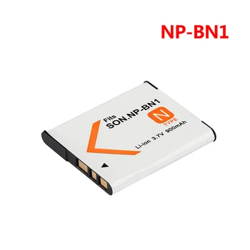 Novo NP-BN1 900mAh 3.7 v Bateria para Câmera Digital Sony Cyber-shot TX9 WX100 TX5 WX5C W620 W630 W670 TX100 L10 NP BN1 Câmera do Celular