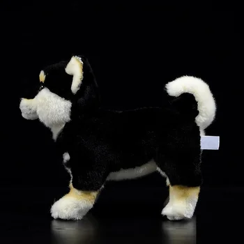 Candice guo brinquedos de pelúcia, brinquedos de pelúcia boneca animais dos desenhos animados de simulação cão Canis lupus familiaris doge Shiba Inu garoto presente de aniversário 1pc