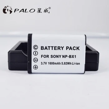 4Pcs NPBX1 NP-BX1 NP BX1 Packs de Bateria + LED Dual USB Carregador para Sony DSC-RX1 RX1 As100V M3 m2 HX300 HX400 HX60 HX60 GWP88