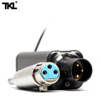 TKL T-7 sem Fio UHF Microfone XLR Transmissor E Receptor de 6,5 mm Plug Kit Recarregável Para equipamento Portátil Microfone Receber 30m