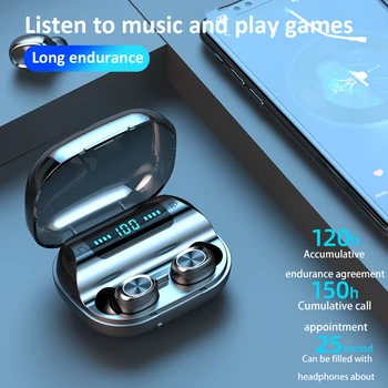 Sem fio Estéreo de Esportes Fone de ouvido com Microfone TWS Bluetooth 5.0 Fones de ouvido Auricular Bluetooth Esporte Fones de ouvido Fone de ouvido