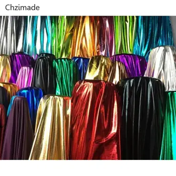 Lichia Vida 150x50cm Brilhante Tecido Spandex Para Casamento Especial Traje de Tecido DIY Palco Cosplay Traje Vestido de Costura, Artesanato