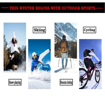 Promovido novo Buço Quente de Inverno, Luvas Impermeáveis Touchscreen Anti Derrapante para Homens Mulheres corrida, Ciclismo Futebol de Esqui