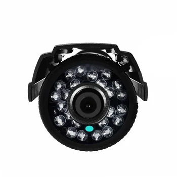 Mini HD da Câmera do Cctv do CMOS 1200TVL no Exterior IP66 à prova d'água Visão Noturna IR Analógico cor da casa de monitoramento de segurança Têm suporte