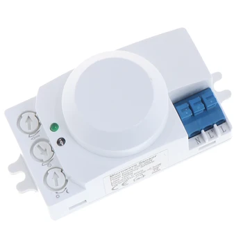1Set SK-810 220V 5.8GHz Microwave Movement Motion Detector Sensor Switch