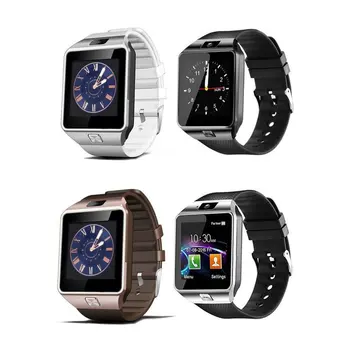 Quente Smart Watch Homens SIM Cartão do TF do Apoio do Gravador de Voz Bluetooth Música Chamada Assistir Telefone Android Smartwatch Mulheres Relógio de Pulso
