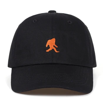 Novo desenho animado orangotango Bordados de Algodão boné de Beisebol homens mulheres Verão linda ajustável Pai chapéu de Hip-hop caps Osso Garros