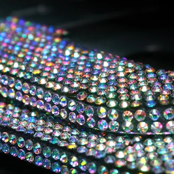 Diamante De Cristal Da Matrícula Do Carro Quadros Artesanais Brilhante Bling Strass Colorido De Metal De Aço Inoxidável Quadros