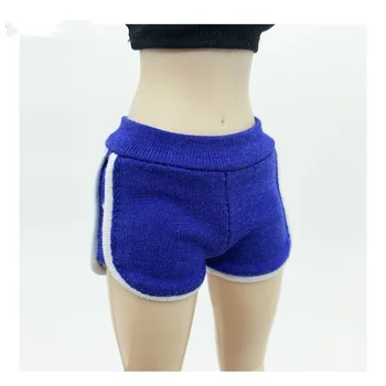 1/6 Soldado Modelo de Roupa Feminina de Esportes Shorts de Ioga Pode Ser Equipado com 12 polegadas de Boneca de Corpo Feminino