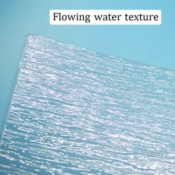 Simulação de água ondulações e fluxo de água, material de superfície de simulação de rios e lagos 3pcs modelo de brinquedo de areia tabela 3 estilos