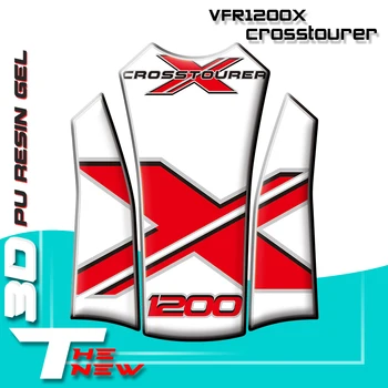 Moto Tank Pad Protector, Adesivo Decalque Caso Tankp Adesivos Para Honda VFR1200X Crosstourer 2012 - 2013