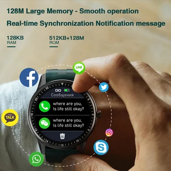Kospet MAGIC 2 1,3 polegadas Smart Watch 30 Modos de Desporto de Oxigênio no Sangue HD 360x360 Resolução de Tela IP67 Impermeável Bluetooth 4.0