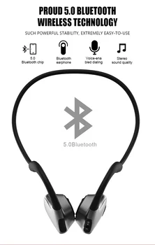 2019 Bluetooth 5.0 Original Osso Condução r9 Fones de ouvido sem Fio Esportes fones de ouvido Fones de ouvido mãos livres Suporte Drop Shipping