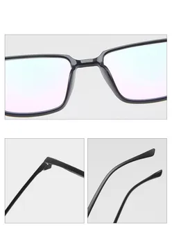 Higodoy Plástico Quadrado Homens De Óculos Clássico Pequenos Óculos De Armação De Mulheres Limpar A Lente Óptica, Óculos Óculos