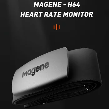 Original Magene Mover H64 Modo Duplo Bluetooth4.0 Ant + Sensor de frequência Cardíaca com Cinta peitoral Moto Computador Executando o Coração da Taxa de Monito