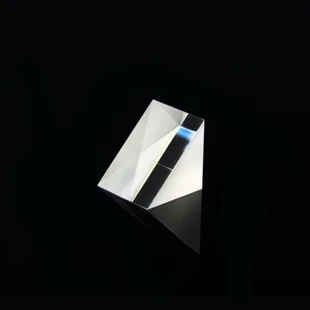 Vidro óptico de Prismas de Cristal Prisma Triangular 2*2*2 mm/0.07 no Ângulo Direito Isósceles Prismas para a Lente Óptica K9 Instrumento de Teste