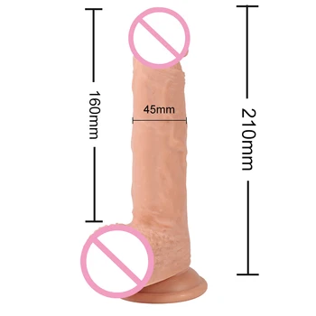 Controle Remoto Vibrador Vibrador Com Ventosa Realista Pênis, Masturbador, Massager Do Estimulador Os Brinquedos Sexuais Para A Saúde Sexual Da Mulher