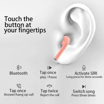BOHM Mini-2 TWS Bluetooth 5.0 Fone de ouvido TWS Matte Macaron Fones de ouvido Com Microfone Caixa-carregador Fone de ouvido Fones de ouvido sem Fio