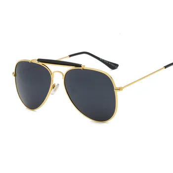 Vintage, Punk Marca do Designer de Óculos de Homens, Mulheres 2021 de grandes dimensões Piloto de Oval Óculos de Sol Óculos de proteção Oculos Lentes Gafas De Sol UV400