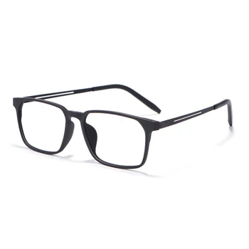 Gmei Óptico de Óculos de Moldura Para Homens E Mulheres 8878 de Titânio Flexível Pernas Com TR90 Frente de Plástico Aro de Óculos de Armação de Óculos