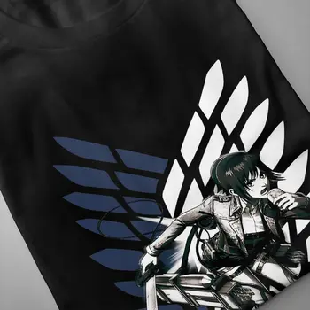 Attack On Titan Shingeki Não Kyojin Superior Sasha Blusa anime Homens T Shirts Vintage camiseta de Manga Curta Rodada Roupas de Algodão