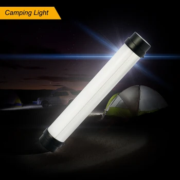 De mão de Camping Leve e Portátil Recarregável USB Laybag Brilho de Luz Tenda de Campismo Luz da Noite Bateria 18650 Lanterna de Pesca