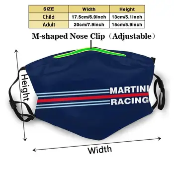Martini Racing Máscara Facial Com Filtro Eu Racing Team Racing Club Motor Golfo Alfa Romeo Eu Racing