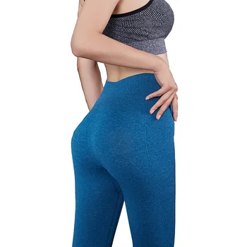 2020 Mulheres Yoga Leggings Qualidade Superior De Desporto Leggings Compressão De Cintura Alta Push-Up Femmes Mulheres De Meia-Calça De Yoga, Leggings