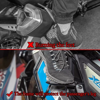 Para a HONDA, XADV 750 Motocicleta Colisão Vara de Escape Tubo Protecção pára-choques Protetor de Quadro X-ADV X ADV 750 300 1000 17 de 2018 2019