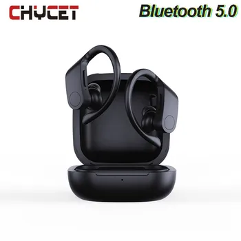 Bluetooth 5.0 tws fones de ouvido IPX4 impermeável sem fio verdadeiro fones de ouvido hooktype fone de ouvido HiFi stereo Fone de ouvido com caixa-carregador