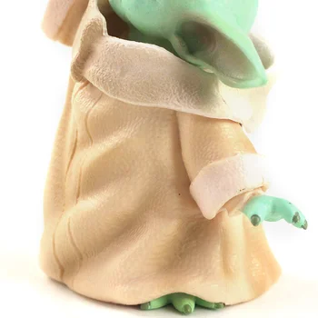 8 cm 15 cm de Star Wars Figura Brinquedos Mestre Yoda Bebê Força de Despertar Modelo de Bonecas Presentes de Aniversário