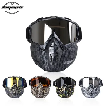 Tático Militar Máscara, Óculos De Proteção Airsoft Tiro A Máscara À Prova De Vento Moto Óculos De Segurança, Capacete, Máscara, Óculos De Proteção