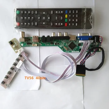 Kit para N173HGE-L11 1920*1080 Controlador de controlador de placa 40pin LVDS TV AV Tela LCD do painel de LED HDMI USB 17.3