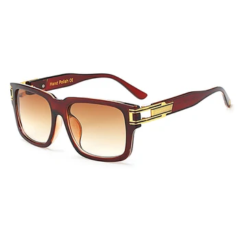 BELMON Moda Óculos de sol masculino feminino Marca de Luxo Designer Quadrado Oversized Óculos de Sol Para homens Senhoras UV400 Tons Oculos RS816