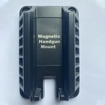 Tática Magnético Estojo De Arma Titular Arma Magnet Monte Escondida Quick Draw Carregado Se Encaixa Com Topo Plano Armas De Caça