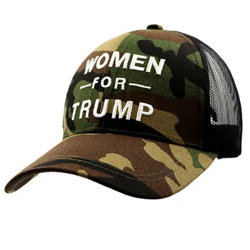 Mulheres para Trump Chapéu de 2020 América Rabo de cavalo Desarrumado Coque Caps Floral Mulheres Rabo de cavalo Caps para Meninas