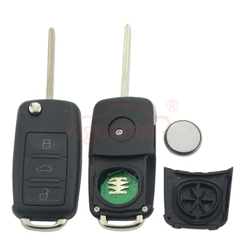 Kigoauto para vw Touareg chave Remota 3button 433.9 MHZ ASK/FSK HITAG-2 ID46 PCF7946 HU66 3D0 959 753 AA 3D0 959 753 AM