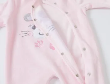 Kavkas Macacão de Bebê ternos Corpo Tampa do Recém-nascido de Meninos Meninas-peças de Roupas de Bebê de Inverno Sleepsuits Ropa Roupas de Bebes