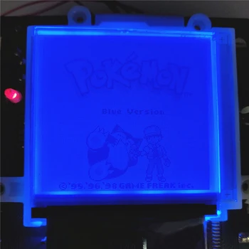 Branco,Amarelo, Vermelho, Azul, Rosa, Verde DIY Bivert PCB do Módulo Para GameBoy DMG-01 Console de luz de fundo Hex Inverter Mod Polarizador Filme