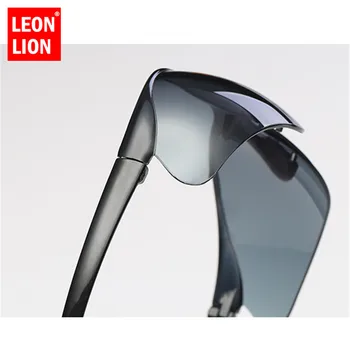LeonLion 2021 Uma peça de Óculos de sol das Mulheres Gradiente Doce cor-de-Moda Retrô sem aro de Óculos de Sol Vintage de Viagens, Óculos UV400
