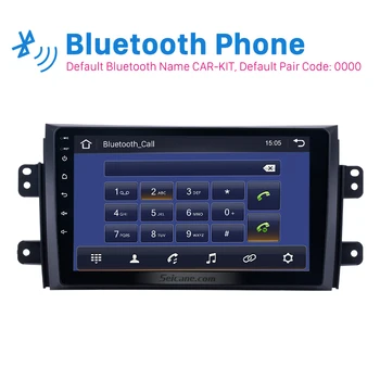 Seicane Rádio do Carro Para 2006-2012 Suzuki SX4 Android 10.0 DSP2Din HD, Touchscreen, GPS, Leitor Multimídia Suportar Bluetooth e wi-FI