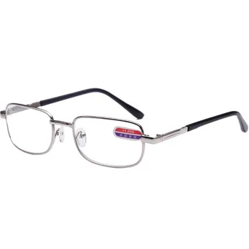 Nova Moda das Mulheres de Homens de Óculos de Leitura de Metal Full Frame de Vidro Óptico HD Durável meia-idade, Idosos com Presbiopia 1.0-4.0 R074