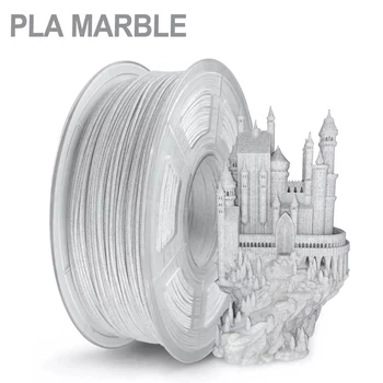 SUNLU PLA 1,75 MM 1 KG de Rocha de Textura de Mármore Cor PLA Impressora 3d Filamento Impressora 3D Filamento Dimensão Precisão de +/-0.02 mm