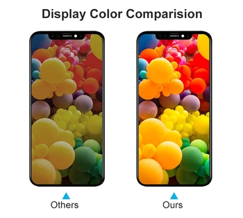 A Tela Para iPhone X LCD Tela OLED XR XS Max TFT 11Pro Max SE de 2020 3D Com Display Touch Substituição do conjunto do Digitador