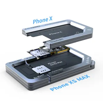3D Médio do Quadro de IC Modelo de Reballing Estêncil Plataforma para o iPhone X XS MAX 11 Pro Max BGA Meio Camada de Estanho Plantio de Fixação