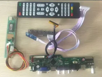 Latumab Novo Kit para M185XTN01.0 TV+HDMI+VGA+USB ecrã LCD LED Driver de Controlador de Placa frete Grátis